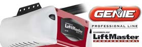 Liftmaster or Genie Garage Door Openers brands